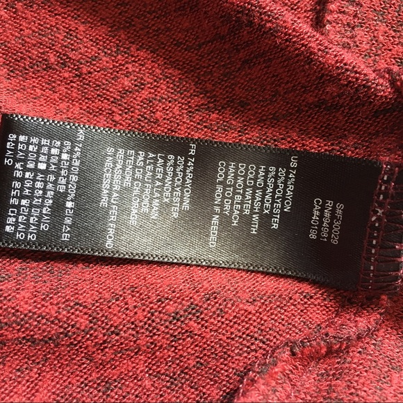 F21 | Lightweight Red Vest - Picture 8 of 8